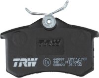 TRW GDB823 Bremsbelagsatz, Scheibenbremse