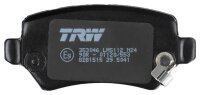 TRW GDB1515 Bremsbelagsatz, Scheibenbremse