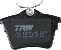 TRW GDB1596 Bremsbelagsatz, Scheibenbremse