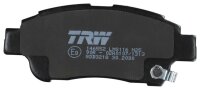 TRW GDB3218 Bremsbelagsatz, Scheibenbremse