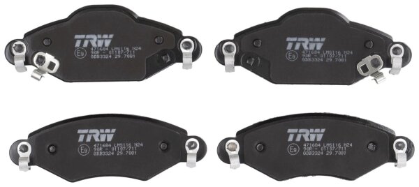 TRW GDB3324 Bremsbelagsatz, Scheibenbremse