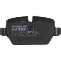 TRW GDB1612 Bremsbelagsatz, Scheibenbremse