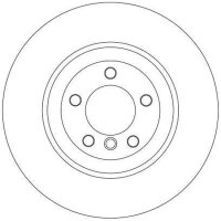 TRW DF4389S Bremsscheibe