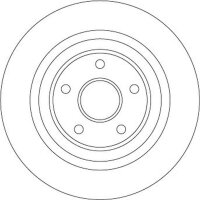TRW DF4413BS Bremsscheibe