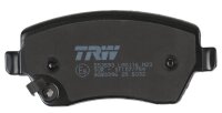 TRW GDB3396 Bremsbelagsatz, Scheibenbremse