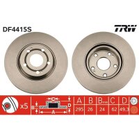 TRW DF4415S Bremsscheibe