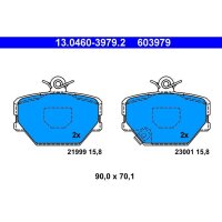 ATE 13.0460-3979.2 Bremsbelagsatz, Scheibenbremse