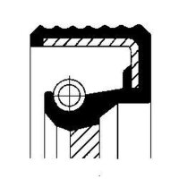CORTECO 01031573B Wellendichtring, Automatikgetriebe