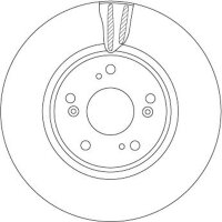 TRW DF4432S Bremsscheibe