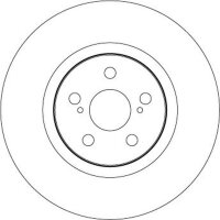 TRW DF4445S Bremsscheibe