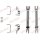 QUICK BRAKE 102 53 009 Nachsteller-Satz, Trommelbremse