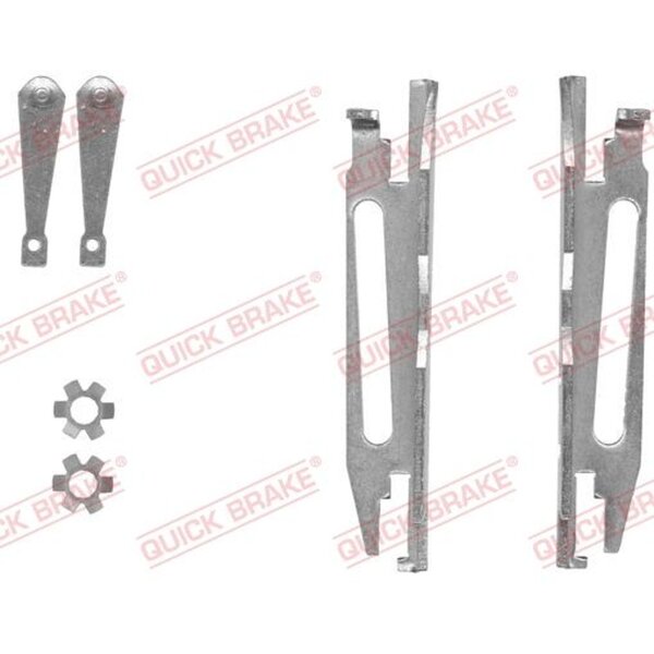 QUICK BRAKE 105 53 001 Nachsteller-Satz, Trommelbremse