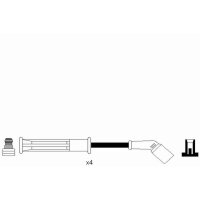 NGK 4081 Zündleitungssatz