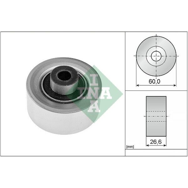 Schaeffler INA 532 0311 10 Umlenk-/Führungsrolle, Keilrippenriemen