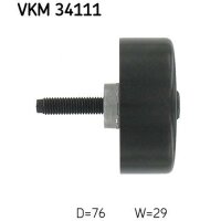 SKF VKM 34111 Umlenk-/Führungsrolle, Keilrippenriemen