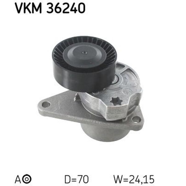 SKF Vertevo VKM 36240 Riemenspanner, Keilrippenriemen