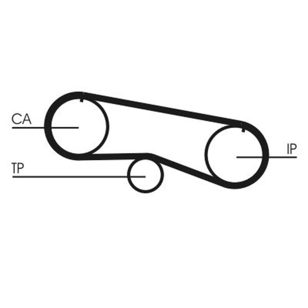 CONTINENTAL CTAM CT933 Zahnriemen