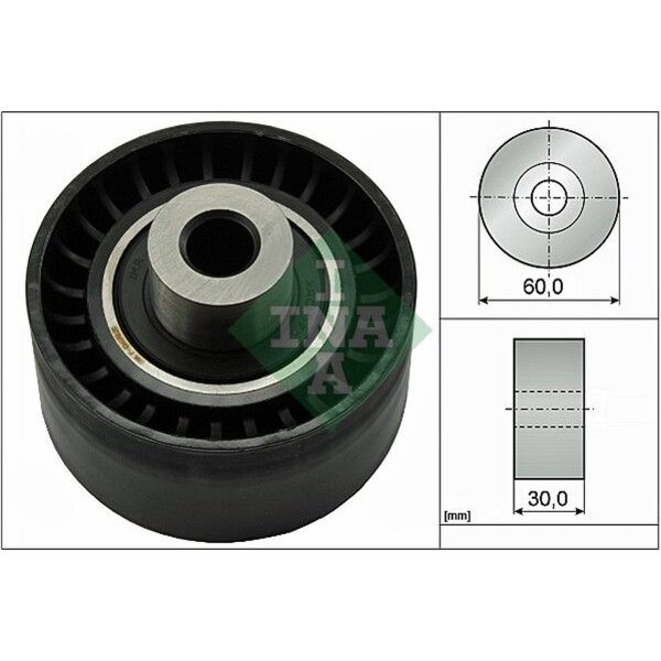 Schaeffler INA 532 0473 10 Umlenk-/Führungsrolle, Zahnriemen