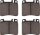 TRW GDB1122 Bremsbelagsatz, Scheibenbremse