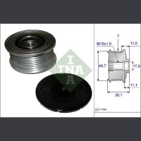 Schaeffler INA 535 0084 10 Generatorfreilauf