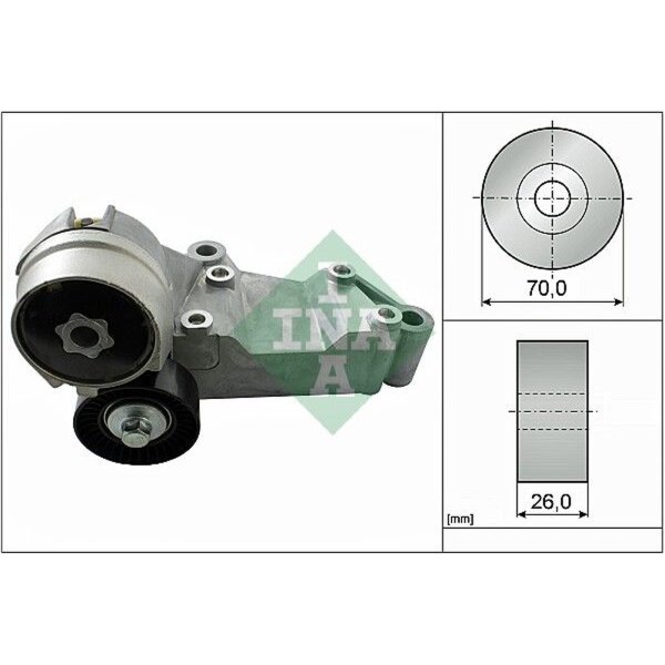 Schaeffler INA 534 0146 10 Riemenspanner, Keilrippenriemen