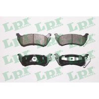 LPR 05P1065 Bremsbelagsatz, Scheibenbremse