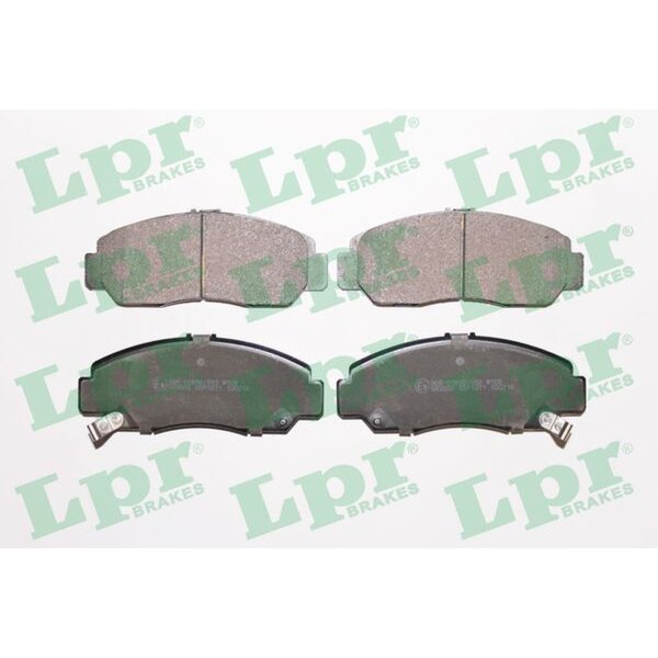 LPR 05P1071 Bremsbelagsatz, Scheibenbremse