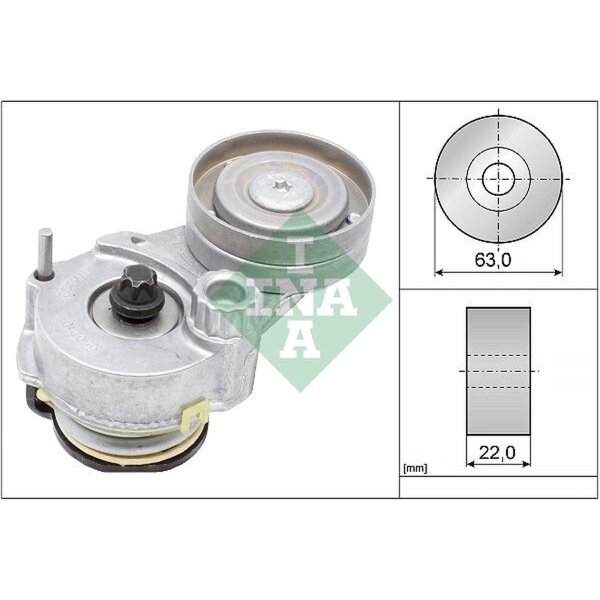 Schaeffler INA 534 0147 10 Riemenspanner, Keilrippenriemen
