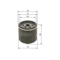 BOSCH 0 451 103 318 Ölfilter