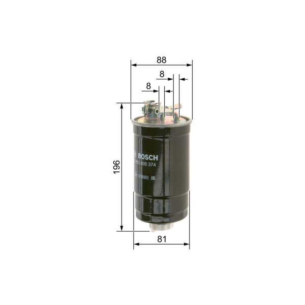 BOSCH 0 450 906 374 Kraftstofffilter
