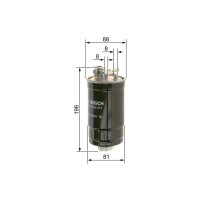 BOSCH 0 450 906 374 Kraftstofffilter