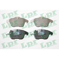 LPR 05P1255 Bremsbelagsatz, Scheibenbremse