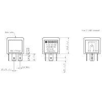 BOSCH 0 332 015 008 Relais, Arbeitsstrom
