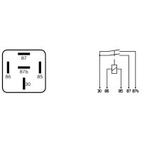 BOSCH 0 332 015 008 Relais, Arbeitsstrom