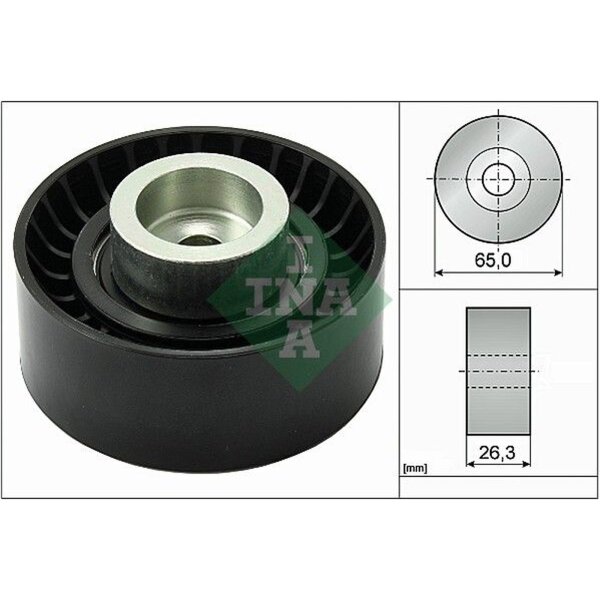 Schaeffler INA 532 0470 10 Umlenk-/Führungsrolle, Keilrippenriemen