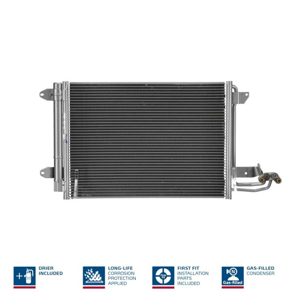 NISSENS 94684 Kondensator, Klimaanlage