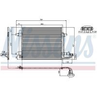 NISSENS 94690 Kondensator, Klimaanlage