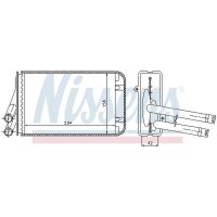 NISSENS 70229 Wärmetauscher, Innenraumheizung