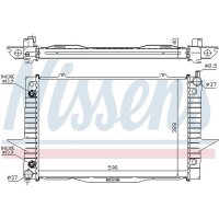 NISSENS 65548A Kühler, Motorkühlung