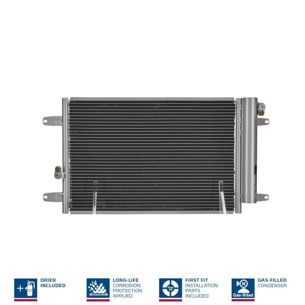 NISSENS 94575 Kondensator, Klimaanlage