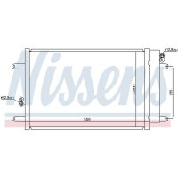 NISSENS 94575 Kondensator, Klimaanlage