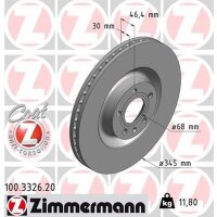 ZIMMERMANN 100.3326.20 Bremsscheibe