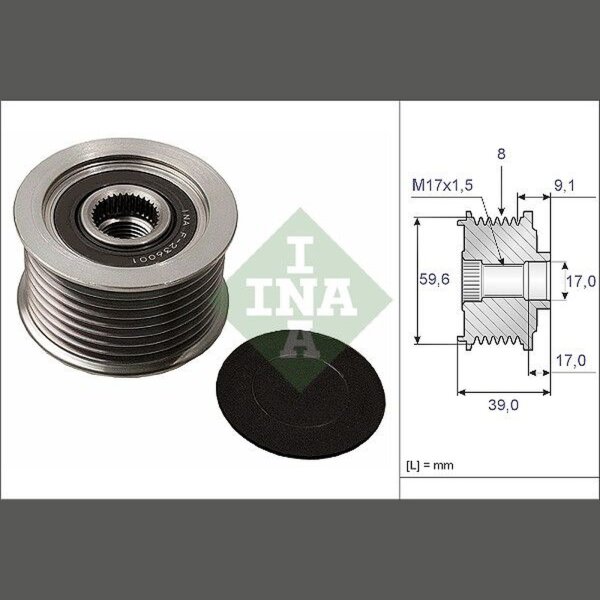 Schaeffler INA 535 0049 10 Generatorfreilauf