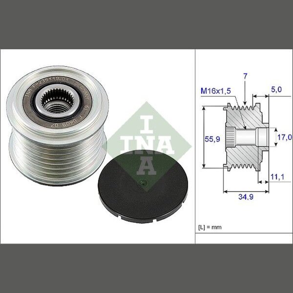 Schaeffler INA 535 0083 10 Generatorfreilauf