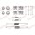 Zubehörsatz für Bremsbacken Quick Brake 105-0879 - 1 Stück