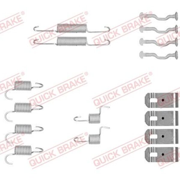 QUICK BRAKE 105-0876 Zubehörsatz, Feststellbremsbacken