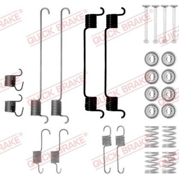 QUICK BRAKE 105-0802 Zubehörsatz, Bremsbacken