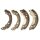 TRW GS8711 Bremsbackensatz