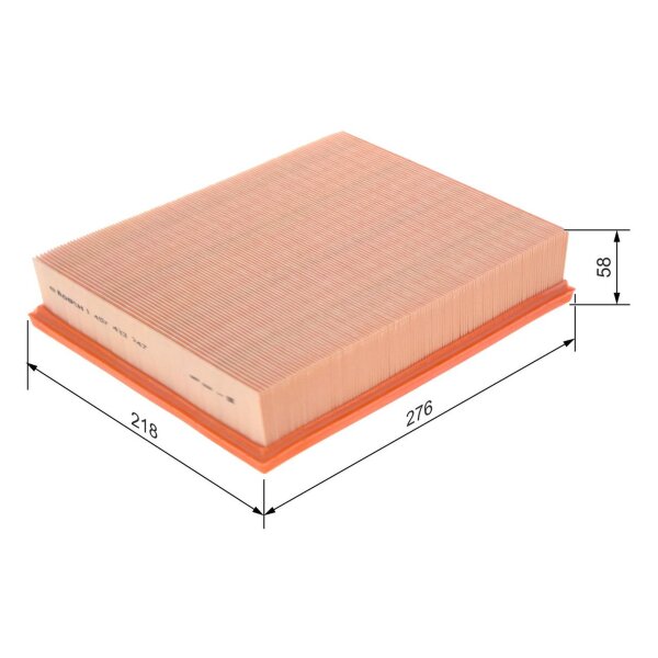 BOSCH 1 457 433 747 Luftfilter
