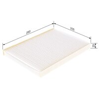 BOSCH 1 987 432 012 Filter, Innenraumluft